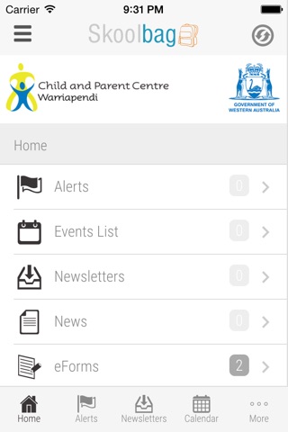Child and Parent Centre Warriapendi - Skoolbag screenshot 3