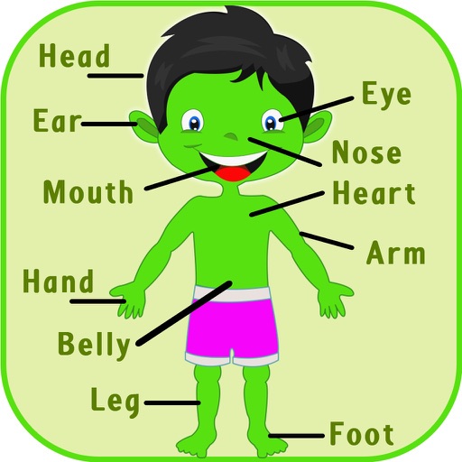 Learning Monster Body Parts - Halloween Game