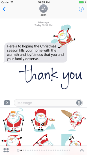 Santa Claus - Christmas Sticker #5(圖1)-速報App