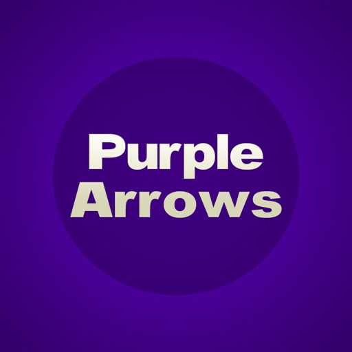 Purple Arrows Icon
