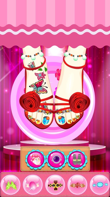 Foot Nail Polish – Fashion Manicure Salon Game