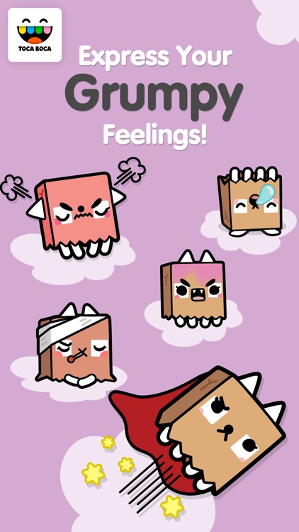 Toca Life Paper Bag Cat screenshot-3