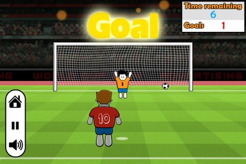 Goal Kick - free penalty shootout soccer game screenshot 2