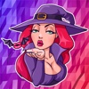 Halloween Witch Emoji Stickers - for iMessage