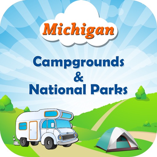 Michigan - Campgrounds & National Parks icon