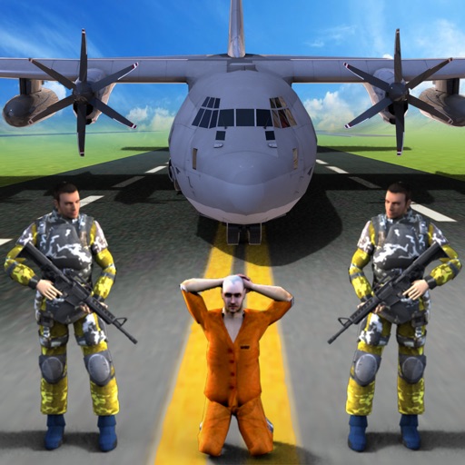 Army Prisoner Transport Pilot – Police Cargo Plane icon