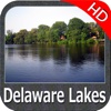 Delaware Lakes HD GPS Map Navigator