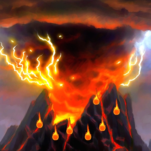 Ice Volcano Game iOS App