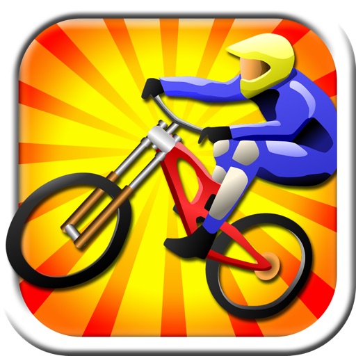 Downhill Mountain Bike Racer