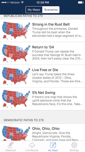 Presidential Election & Electoral College Maps(圖4)-速報App