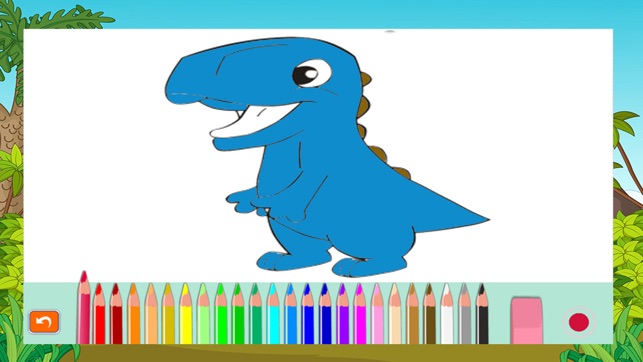 Dinosaurs Coloring - Animals Painting page drawing book game(圖5)-速報App