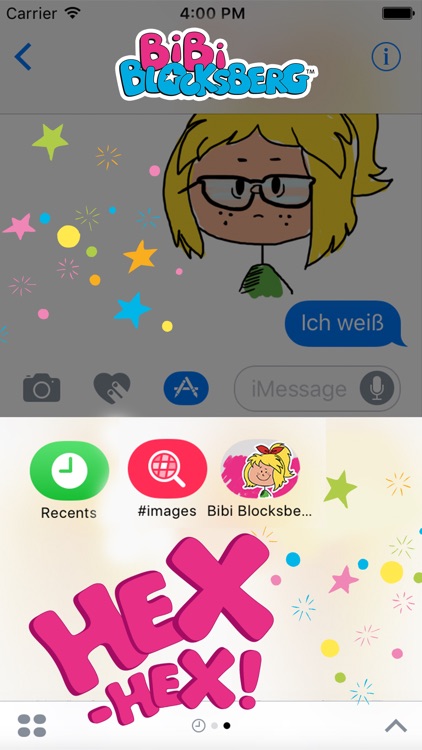 Bibi Blocksberg Comic Emojis