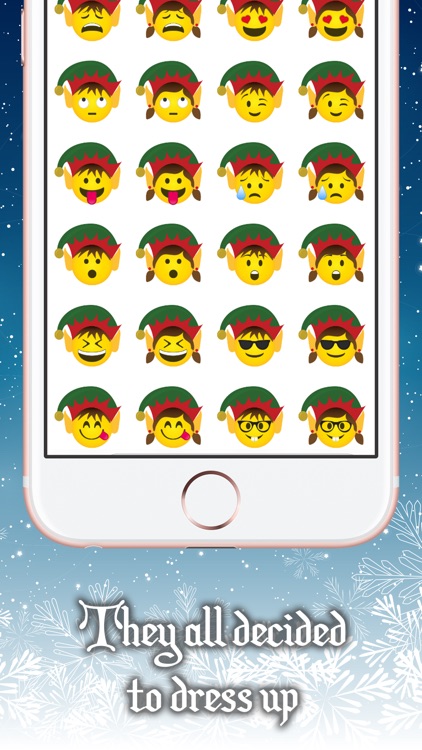 Christmas Elf Emoji screenshot-3