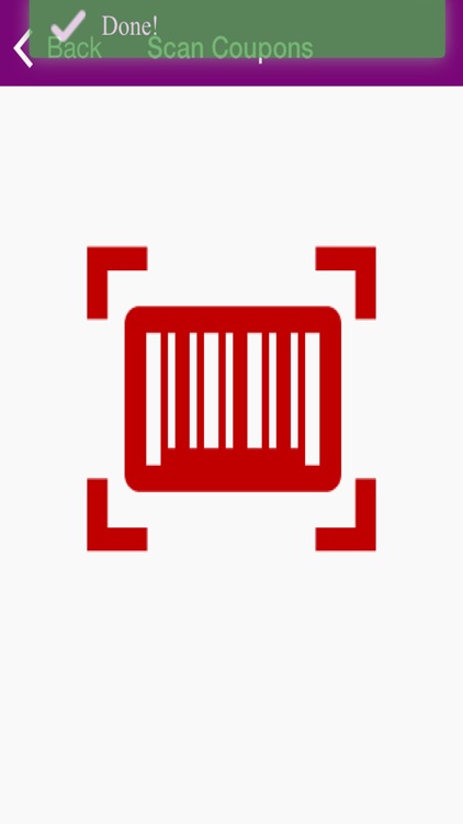 Coupon Barcode Scanner