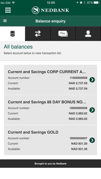 Nedbank App Suite (Africa)