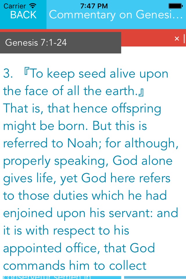 Commentary of John Calvin screenshot 4