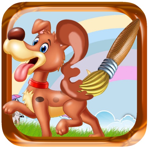 Kids Coloring Patrol Game Dog Edition icon