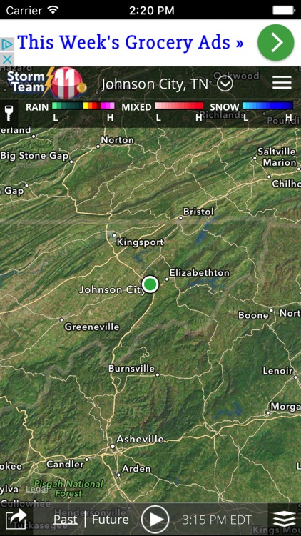 WJHL Radar – Tri-Cities, Tennessee weather