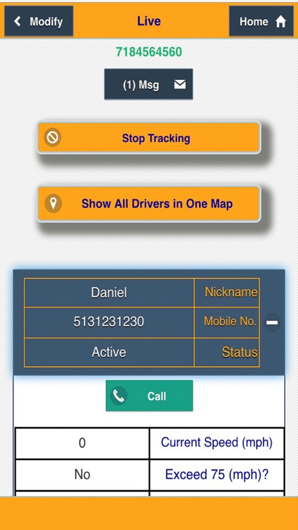 Vehicles Tracker