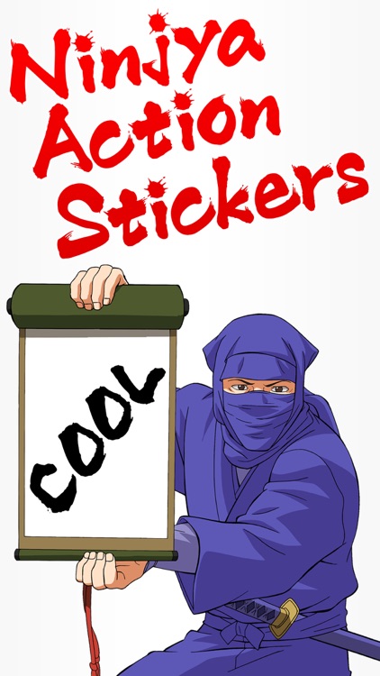 Ninja Action Sticker