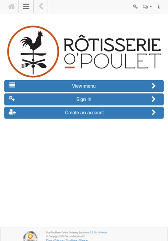 Rôtisserie O Poulet screenshot 2