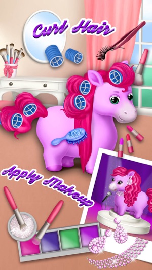 Pony Sisters Hair Salon 2 - Pet Horse Makeover Fun(圖3)-速報App