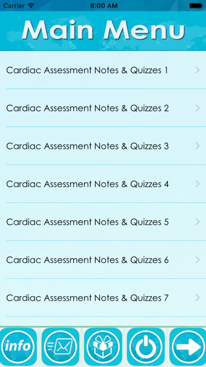 Cardiac Assessment Exam Review App- Q&A & concepts