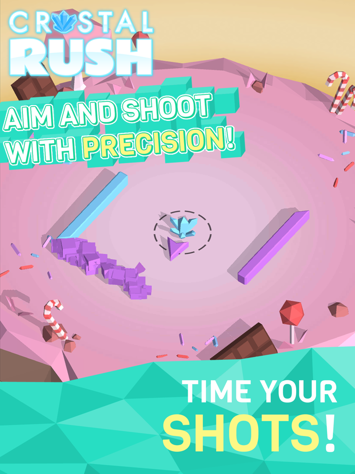 Crystal Rush Color Shoot Arcade Game