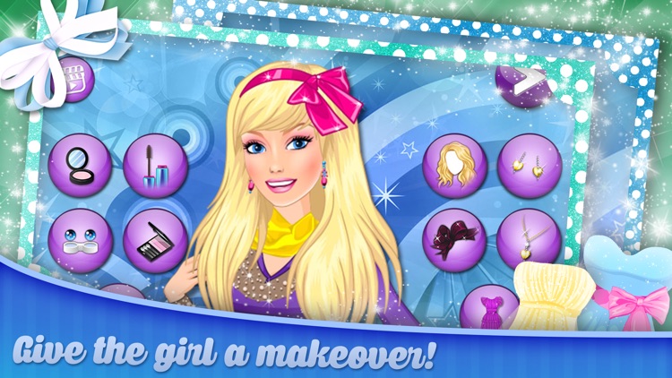 Make-up for Christmas Girl - Princess beauty salon