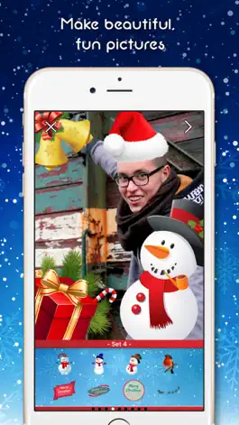 Game screenshot Santa Claus Photo Booth: Holiday Selfie Decorator apk