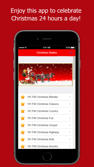 Christmas Radio Online Free: Music, Carols fm(圖2)-速報App