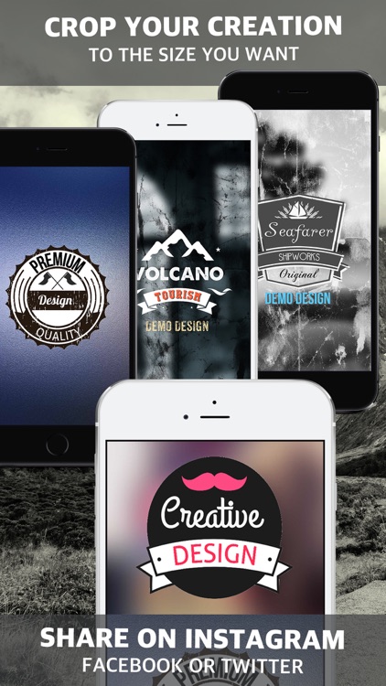 Vintage Design - Logo Maker, Logo Creator screenshot-4