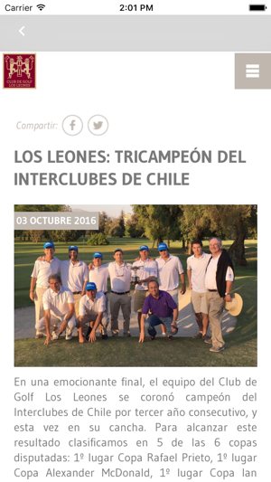 Club de Golf Los Leones(圖4)-速報App