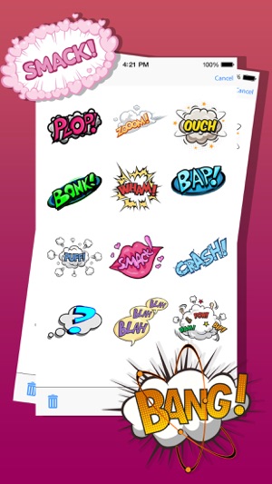 Comic Effects Expressions and Emojis Stickers(圖2)-速報App