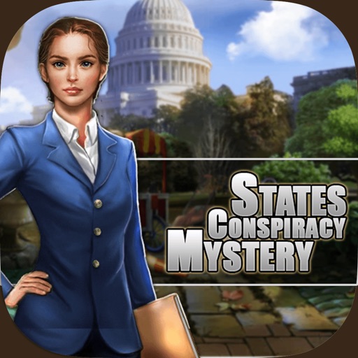 States Conspiracy Mystery Icon