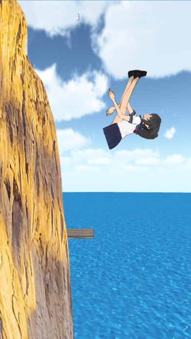 Yandara Flip Jump: Ms YandEre Go Diving SimuLatOr screenshot 3