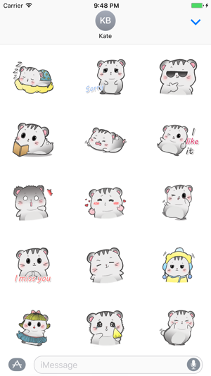 Cute Mouse Sticker(圖1)-速報App