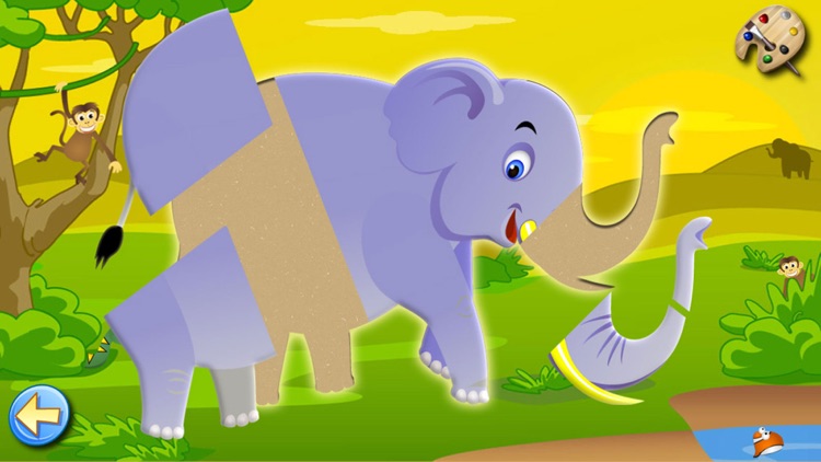Savanna Animals: Toddlers Games Puzzles Kids Free screenshot-3