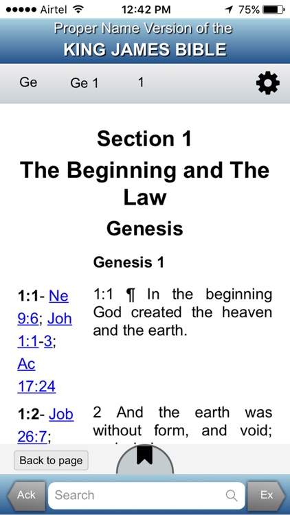Proper Name Version KJ Bible screenshot-3
