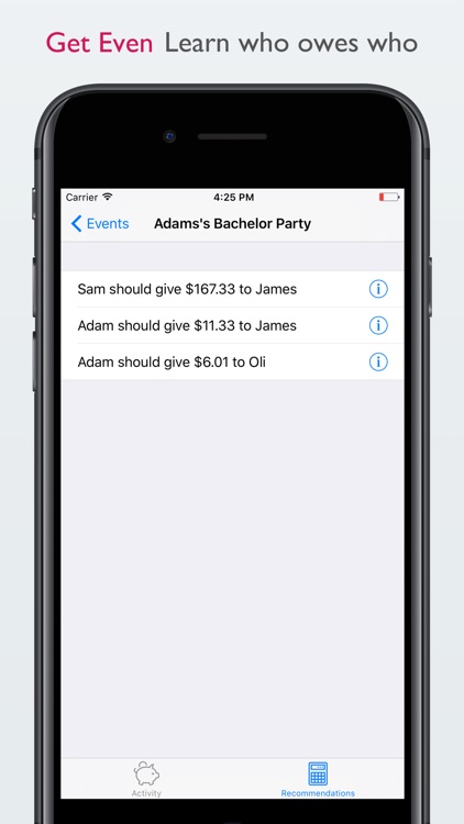 Even Steven - Group Expenses Tracker