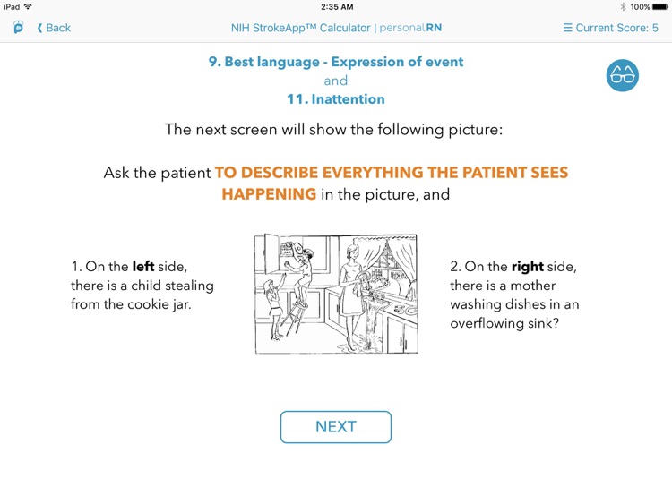 StrokeApp NIHSS Calculator