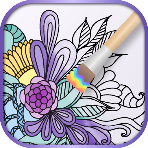 Mandala Coloring Book iOS App