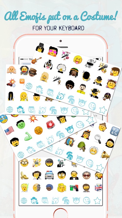 How to cancel & delete Fa.moji halloween emoji costume free sticker mojo from iphone & ipad 2