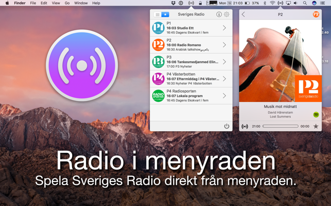 Radio i menyraden(圖2)-速報App