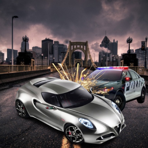 Police Cars vs Furious Racer 3D: Real City Rush iOS App