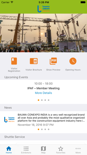 BAUMA CONEXPO INDIA 2016(圖2)-速報App