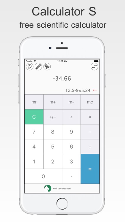 free scientific Calculator S screenshot-0