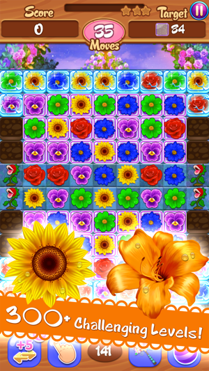 Flower Mania - Match 3 Game(圖3)-速報App