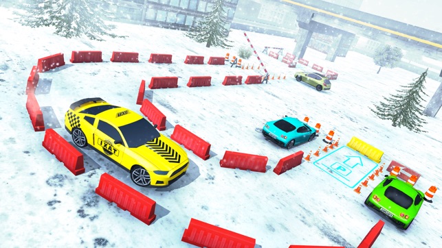 Xmas Taxi Parking Simulator 3D - Snow Drive 2017(圖3)-速報App