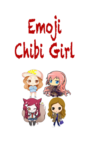 Chibi Girl Emoji - Sticker